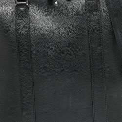 Pre Owned Montblanc Black Leather Soft Grain Meisterstuck Briefcase