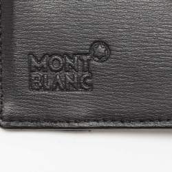 Montblanc Black Canvas and Leather Mesiterstuck Bifold Wallet
