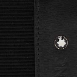 Montblanc Black Canvas and Leather Mesiterstuck Bifold Wallet