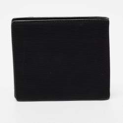 Montblanc Black Canvas and Leather Mesiterstuck Bifold Wallet