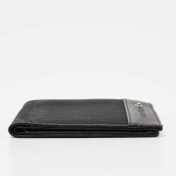 Montblanc Black Canvas and Leather Mesiterstuck Bifold Wallet
