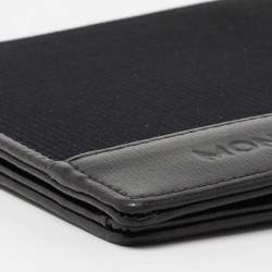 Montblanc Black Canvas and Leather Mesiterstuck Bifold Wallet
