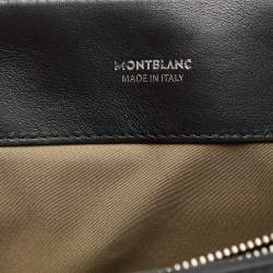 Pre Owned Montblanc Black Leather Meisterstück Briefcase