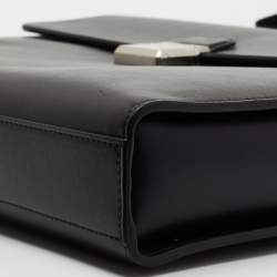 Pre Owned Montblanc Black Leather Meisterstück Briefcase