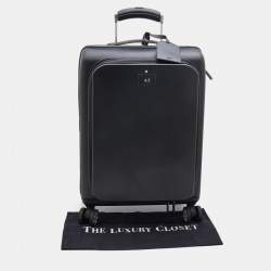 Montblanc Black Polycarbonate Nightflight Trolley Luggage