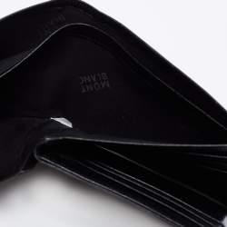 Pre Owned Montblanc Black Leather Meisterstuck 12CC Bifold Wallet