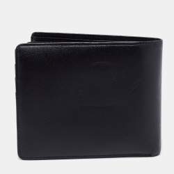 Pre Owned Montblanc Black Leather Meisterstuck 12CC Bifold Wallet