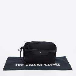 Montblanc Black Canvas And Leather Extreme 2.0 Pouch