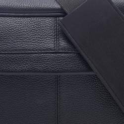 Pre Owned Montblanc Black Leather Crossbody Bag