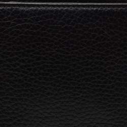 Pre Owned Montblanc Black Leather Meisterstck 14CC Long Bifold Wallet