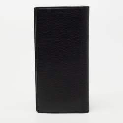 Pre Owned Montblanc Black Leather Meisterstck 14CC Long Bifold Wallet