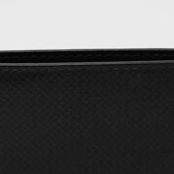 Pre Owned Montblanc Black Leather Meisterstuck Bifold Wallet
