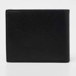 Pre Owned Montblanc Black Leather Meisterstuck Bifold Wallet