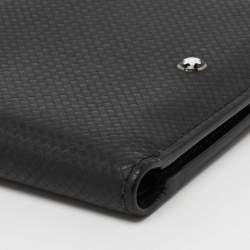 Pre Owned Montblanc Black Leather Meisterstuck Bifold Wallet