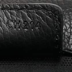 Montblanc Black Leather Meisterstuck Single Gusset Briefcase