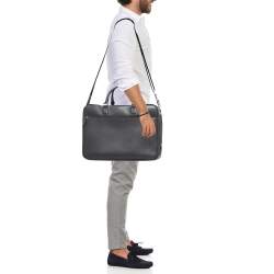 Montblanc Grey Leather Large Sartorial Document Briefcase