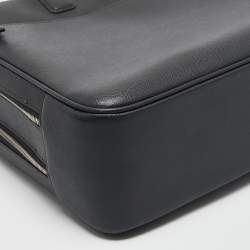 Montblanc Grey Leather Large Sartorial Document Briefcase