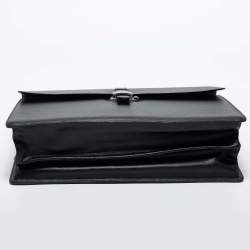 Montblanc Black Leather 4810 Westside Single Gusset Briefcase