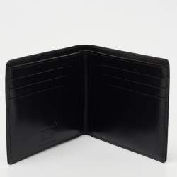 Pre Owned Montblanc Black Leather Meisterstuck Bifold Wallet