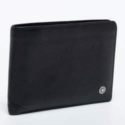 Montblanc Black Leather Westside Bifold Wallet