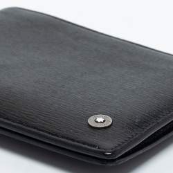 Montblanc Black Leather Westside Bifold Wallet