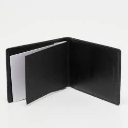 Pre Owned Montblanc Black Leather Meisterstuck Notepad Wallet