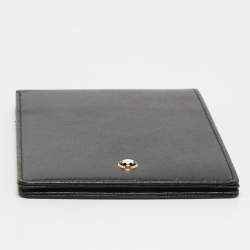 Pre Owned Montblanc Black Leather Meisterstuck Notepad Wallet