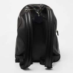 Montblanc Black Leather Meisterstuck Backpack