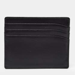 Pre Owned Montblanc Black Leather Meisterstück Pocket 6cc Card Holder