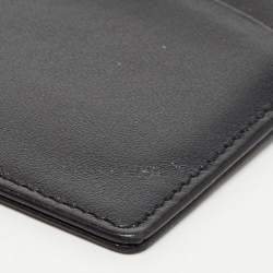 Pre Owned Montblanc Black Leather Meisterstück Pocket 6cc Card Holder