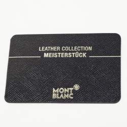 Montblanc Black Leather Meisterstuck Briefcase