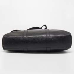 Montblanc Black Leather Meisterstück Document Briefcase Bag