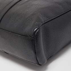 Montblanc Black Leather Meisterstück Document Briefcase Bag