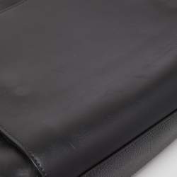 Montblanc Black Leather Sartorial Messenger Bag