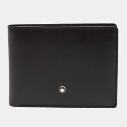 Montblanc Black Leather Meisterstuck Bifold Wallet