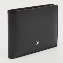 Montblanc Black Leather Meisterstuck Bifold Wallet