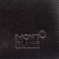 Montblanc Black Leather Meisterstück Business Card Holder 