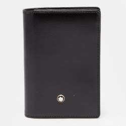 Montblanc Black Leather Meisterstück Business Card Holder 