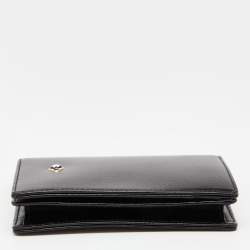 Montblanc Black Leather Meisterstück Business Card Holder 