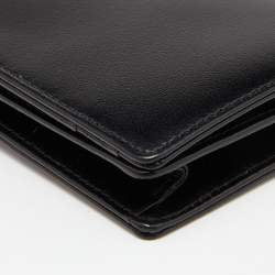 Montblanc Black Leather Meisterstück Business Card Holder 