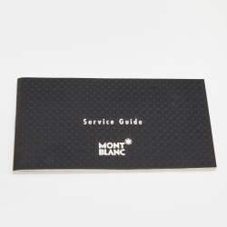 Montblanc Black Leather Meisterstück Business Card Holder 