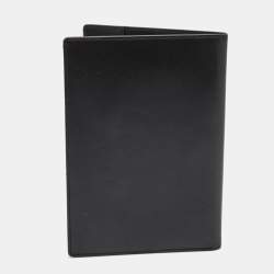 Pre Owned Montblanc Black Leather Meisterstuck Passport Holder