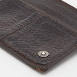Montblanc Brown Leather Card Holder