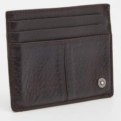Montblanc Brown Leather Card Holder