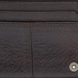 Montblanc Brown Leather Card Holder