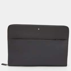 Montblanc Black Leather Document Case