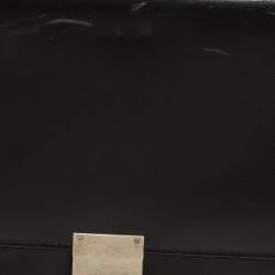 Montblanc Black Leather Meisterstuck Single Gusset Briefcase 
