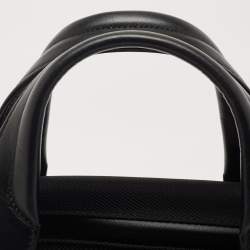 Pre Owned Montblanc Black Nylon and Leather Nightflight Briefcase