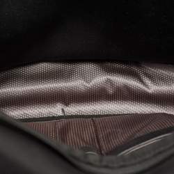 Pre Owned Montblanc Black Nylon and Leather Nightflight Briefcase