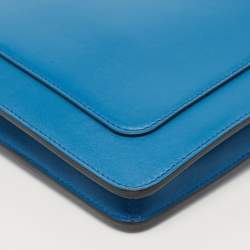 Montblanc Blue Leather Meisterstuck Wristlet Clutch